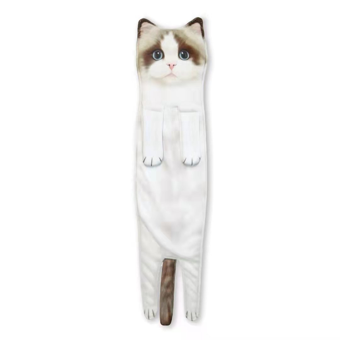 🎁 Weihnachtsangebot: 50 % Rabatt 🎅 Lustige Katzenhandtücher 🐱