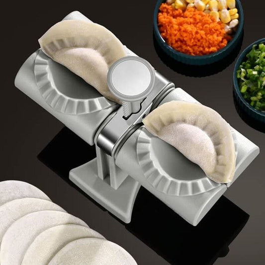 🔥HELLSCHEIN-50 % RABATT🔥Doppelseitige Teigtaschen-Maschine Form🥟🥟