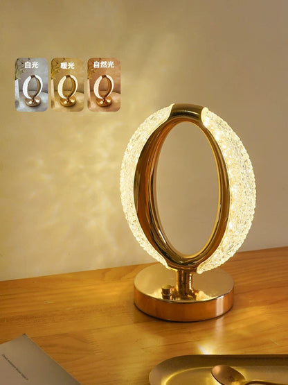 🎁Weihnachtsangebot: 50 % RABATT!!🎄ÜBER 50.000 VERKAUFT! ✨Wiederaufladbare luxuriöse Kristall-LED-Nachtlichtlampe