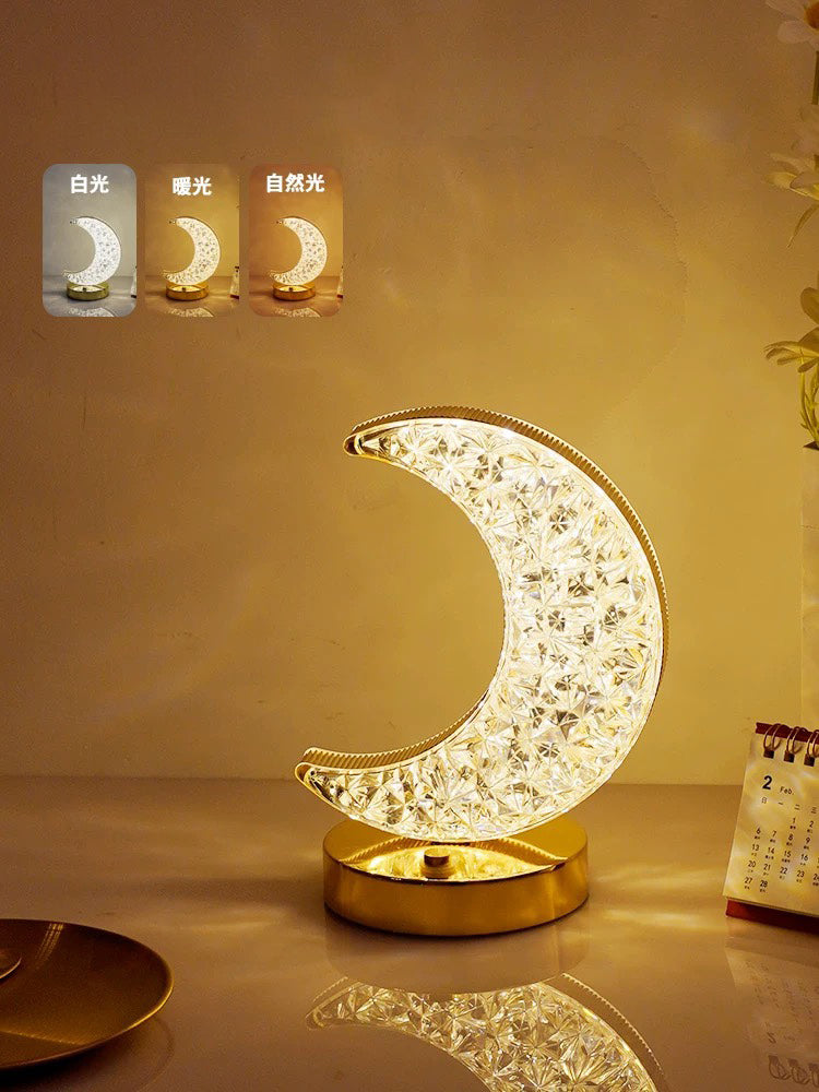 🎁Weihnachtsangebot: 50 % RABATT!!🎄ÜBER 50.000 VERKAUFT! ✨Wiederaufladbare luxuriöse Kristall-LED-Nachtlichtlampe
