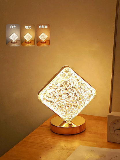🎁Weihnachtsangebot: 50 % RABATT!!🎄ÜBER 50.000 VERKAUFT! ✨Wiederaufladbare luxuriöse Kristall-LED-Nachtlichtlampe