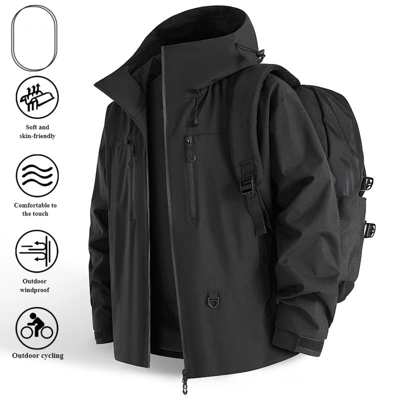🏆Heißer Sale 49% Rabatt🧡Outdoor-Sport-Jacke, wind- und wasserdicht, für Damen und Herren