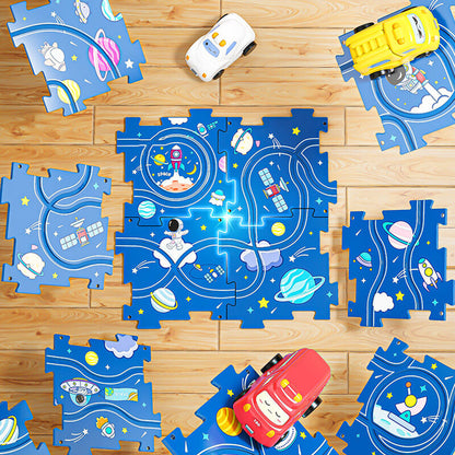 Kinder-Puzzle „Stadtzug-Waggon zum Selberbauen“ – ideales Geschenk