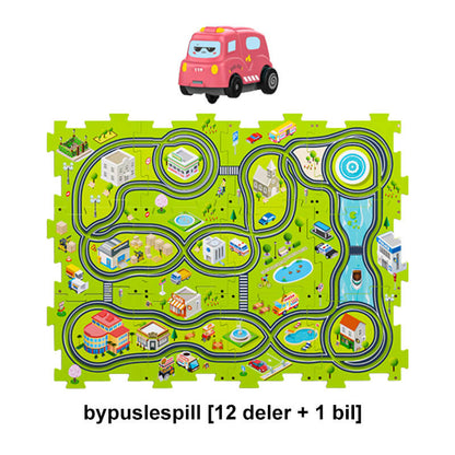 Kinder-Puzzle „Stadtzug-Waggon zum Selberbauen“ – ideales Geschenk