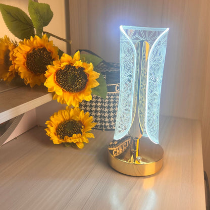 🎁Weihnachtsangebot: 50 % RABATT!!🎄ÜBER 50.000 VERKAUFT! ✨Wiederaufladbare luxuriöse Kristall-LED-Nachtlichtlampe