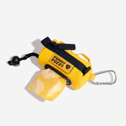 FUNNYFUZZY wasserdichter Leinenhalter mit Kotbeutelspender zum Befestigen – Flexi Walker