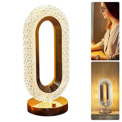 🎁Weihnachtsangebot: 50 % RABATT!!🎄ÜBER 50.000 VERKAUFT! ✨Wiederaufladbare luxuriöse Kristall-LED-Nachtlichtlampe