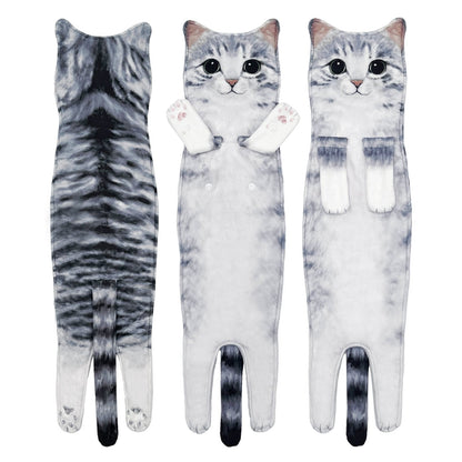 🎁 Weihnachtsangebot: 50 % Rabatt 🎅 Lustige Katzenhandtücher 🐱
