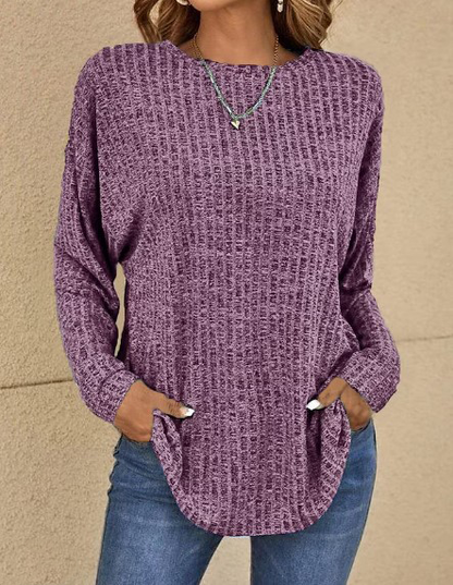 🔥Lässiger Langarmpullover✨Kaufe 2, Gratisversand