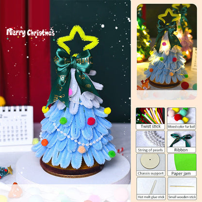 Gedrehter Stab-Weihnachtsbaum🎄 - Kreative handgefertigte Geschenkanhänger🌟