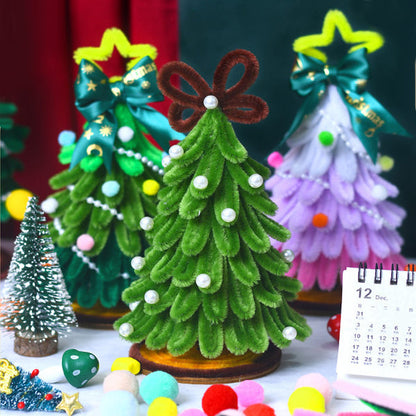 Gedrehter Stab-Weihnachtsbaum🎄 - Kreative handgefertigte Geschenkanhänger🌟