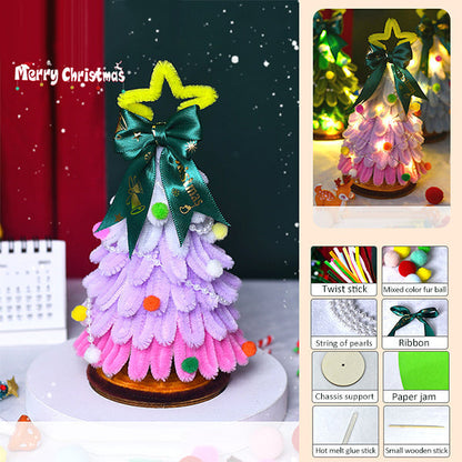 Gedrehter Stab-Weihnachtsbaum🎄 - Kreative handgefertigte Geschenkanhänger🌟