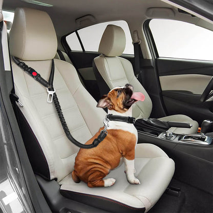 Hunde-Autosicherheitsgurt für Fahrzeugkopfstütze
