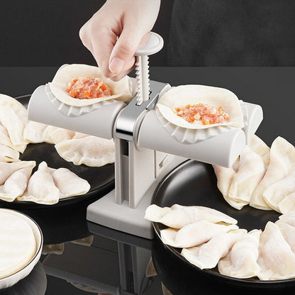 🔥HELLSCHEIN-50 % RABATT🔥Doppelseitige Teigtaschen-Maschine Form🥟🥟