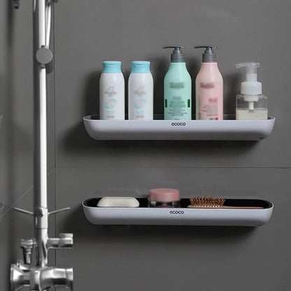 🎁HELLSCHEINUNG 49 % RABATT⏳Bohrfreies Badezimmer-Regal