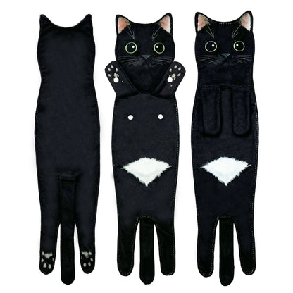 🎁 Weihnachtsangebot: 50 % Rabatt 🎅 Lustige Katzenhandtücher 🐱