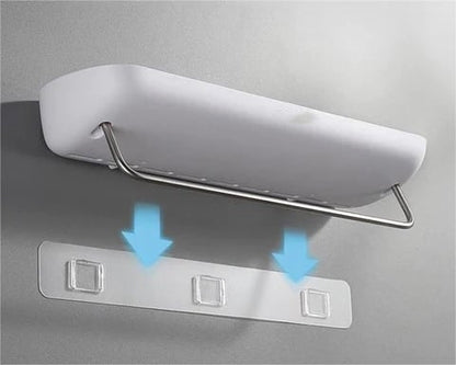 🎁HELLSCHEINUNG 49 % RABATT⏳Bohrfreies Badezimmer-Regal
