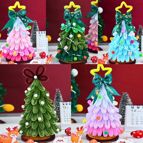 Gedrehter Stab-Weihnachtsbaum🎄 - Kreative handgefertigte Geschenkanhänger🌟