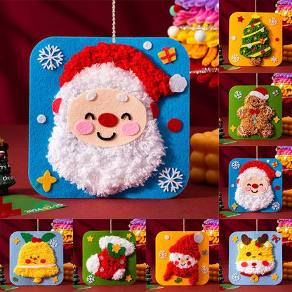 🎄Weihnachtsangebot 49 % RABATT🎅DIY-Weihnachtsbastelset mit Stickvorlage🎁