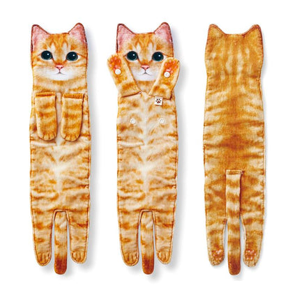 🎁 Weihnachtsangebot: 50 % Rabatt 🎅 Lustige Katzenhandtücher 🐱