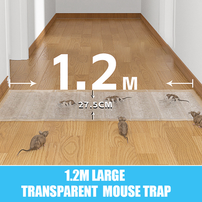 🌟Mehr kaufen, mehr sparen🌟1,2-M- große transparente Mausfalle