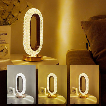 🎁Weihnachtsangebot: 50 % RABATT!!🎄ÜBER 50.000 VERKAUFT! ✨Wiederaufladbare luxuriöse Kristall-LED-Nachtlichtlampe