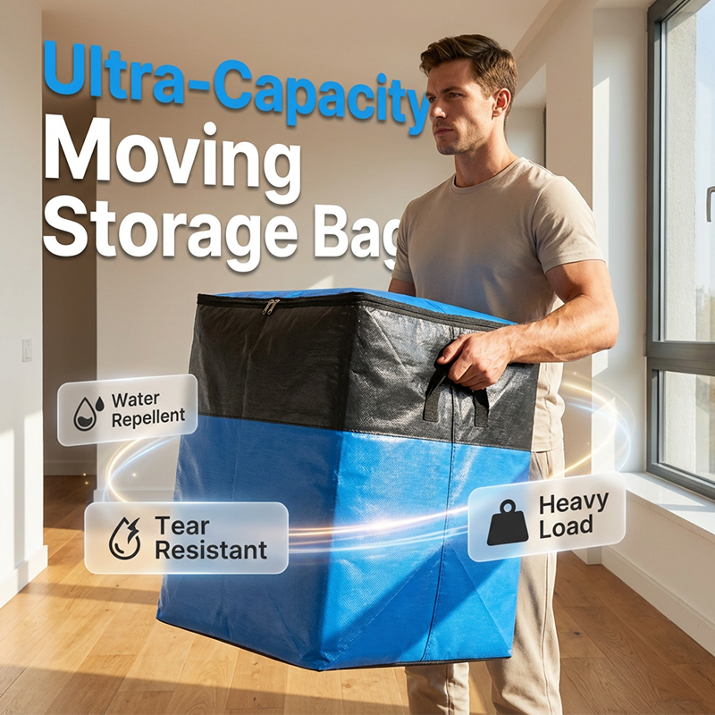 🔥LETZTER TAG – 50 % RABATT🔥StorMax™🇬🇧 180-l-Wasserdichte Umzugs- und Aufbewahrungstaschen🏆Extrem robust • Extra groß • Wiederverwendbar ✅️